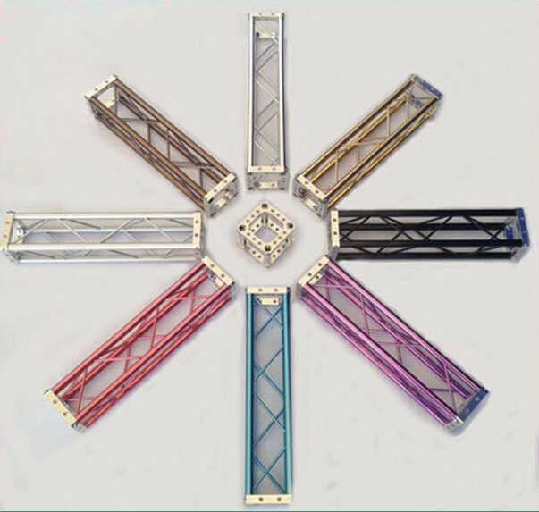 150 x 150MM Colorful Aluminum Mini Bolt Truss For Exhibition Booth