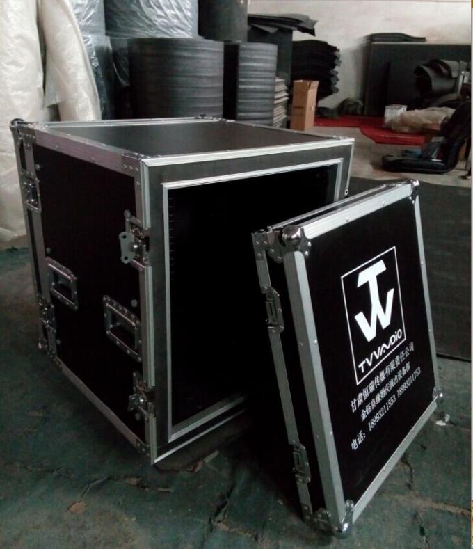 Print Logo Rack Case Aluminum Storage Cases With Anti - shock Foam Inside