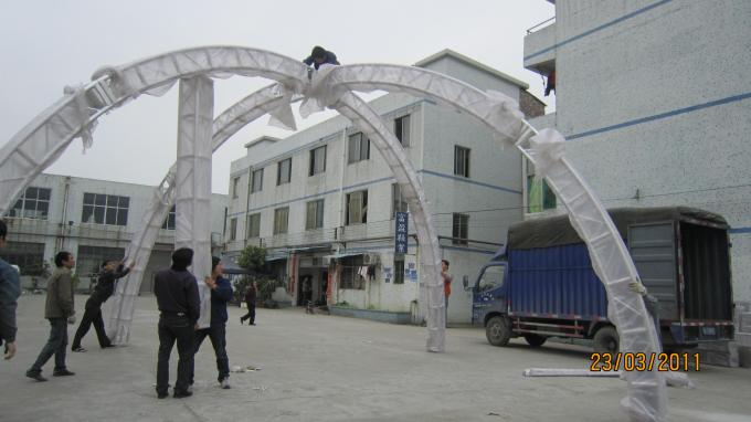 Outside Large And Small Series Aluminum Lighting Truss With Arch Roof Top