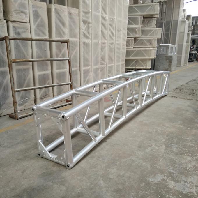 350 * 450mm Aluminum Curved Lighting Screw Truss For Outdoor Show