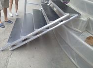 Pipe Spigot Connection Aluminum Stage Truss With 5 Steps Stair , Main Tube 50mm