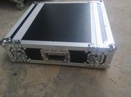 Factory Customize 2u To 24u Space Aluminum Case Rack Flight Case With Black Aluminum Alloy Case