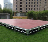 High Loading And Light Weight  1.22 x 1.2 2M Portable Anti-Slip Waterproof  Stage Platforms With Different  Height