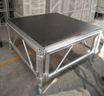 Outdoor Wooden and Aluminum Assembling Portable Stage Platforms for Wedding , Concert