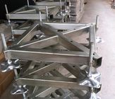 Iron Base Stage Truss Coupler Silver For Aluminium Lattice Beam