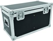 Black Durable Flight Cases For Speaker , Solid Tool Case