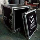 Customized AluminumTool Cases12U Print Logo Rack Case Anti-shock Foam Inside