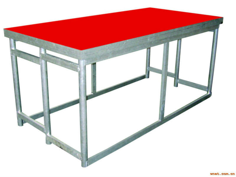 Catwalk Portable Stage Platforms / Aluminum Folding Stage With 18mm Plywood