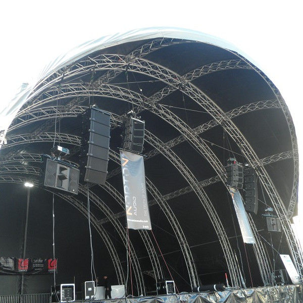 300x300mm Bolt / Strong Capacity Aluminum Stage Box Truss And Display Truss