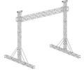 UV Resistant Aluminum Stage Truss With Roof System / Concert LED Truss System