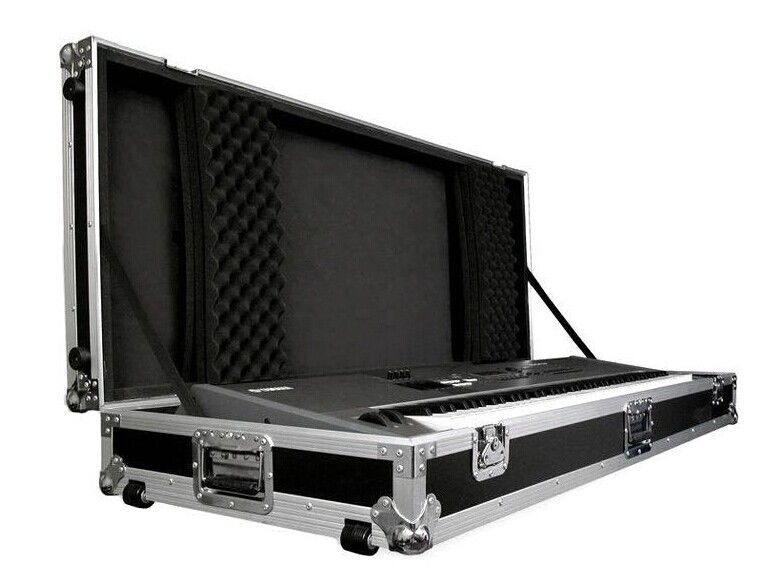 Factory Customize 2u To 24u Space Aluminum Case Rack Flight Case With Black Aluminum Alloy Case
