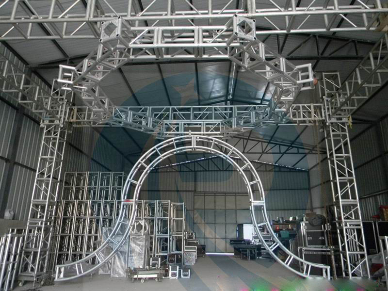 High corrosion resistance Aluminum stage  truss for move performances