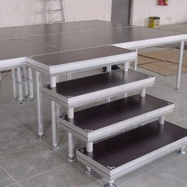 China Alloy Assembly Portable Stage Platforms For Sound System And Dj Equipments factory