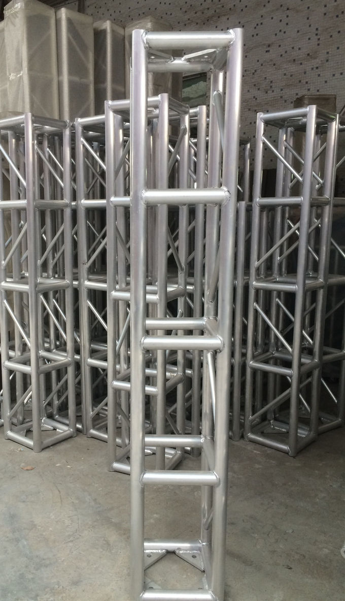 Aluminum Frame Truss Structure /  Spigot Bolt Stage Lights Exhibition Aluminum Truss