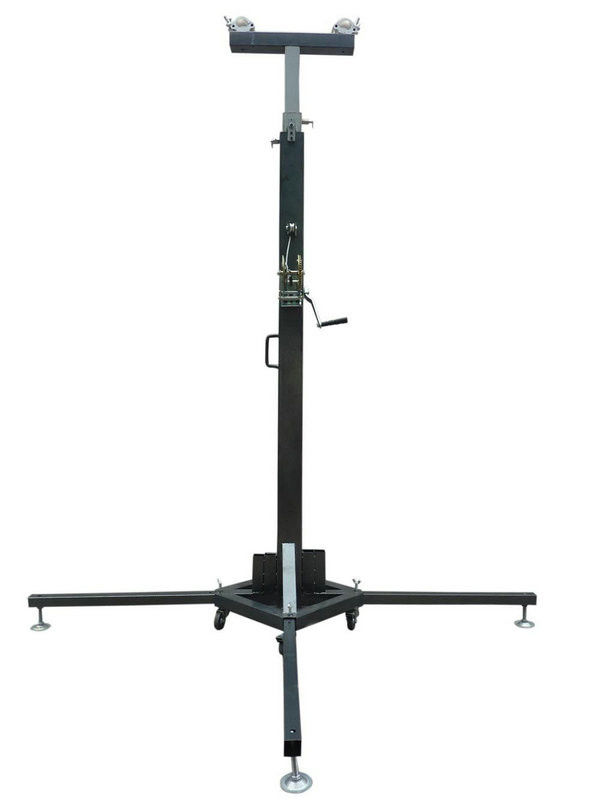4M Adjustable  Height 40kg Loading Speakers Lighting Truss Stands / DJ Truss Stand 2 Meters High