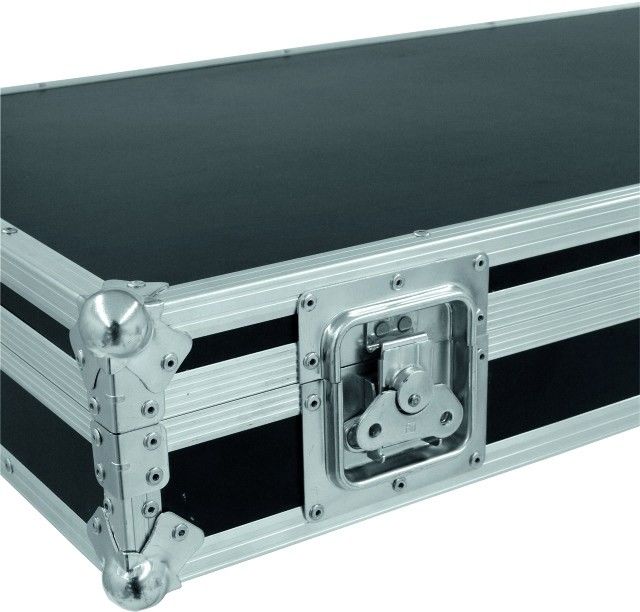 Black Flight Case Aluminum Tool Cases Easy To Moving Customized Size