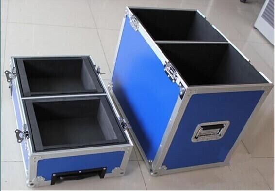 1000X500X500mm Black Color Waterproof 150KG Loading capacity  Aluminum Tool Cases With Foam
