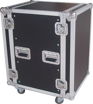 China 10mm Plywood Rack Flight Case , Equipment Aluminum Carrying Case supplier