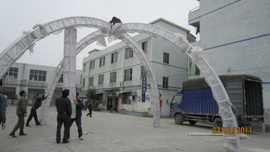 Outside Large And Small Series Aluminum Lighting Truss With Arch Roof Top