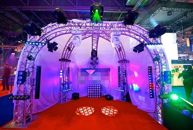 Party DI Aluminum Stage Lighting Truss ARC / Ladder / Triangular / Square Shape