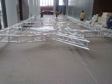 Silver 50x3mm Tube  5M  Diameter  Aluminum Stage Lighting Truss  System  Can Be Choose For  Different Kinds Of Events