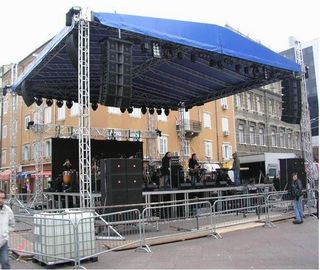 Free Design Spigot Aluminum Stage Truss For Corporate Events Concerts
