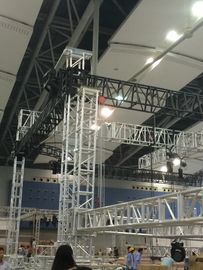 Outdoor Fashion Circular Lighting Truss For Music Radio Show Event