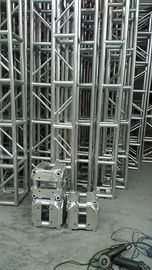 Square Bolt Aluminum Performance Stage Lighting Truss System 300 X 300mm