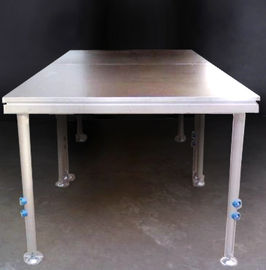 3 Level Adjustable Height 400KG Loading Capacity 4 X 8ft Anti-slip Waterproof Portable Stage Use in all kind of events