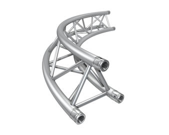 Different Degree Aluminum Spigot  Flat Pin Truss 250*250*3m  Length For Indoor Show And Wedding