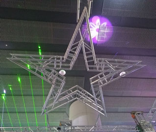 Silver Aluminum Stage Lighting Truss System For Event 2 TONS Loading