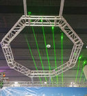 Silver Aluminum Stage Lighting Truss System For Event 2 TONS Loading