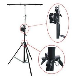 4M Adjustable  Height 40kg Loading Speakers Lighting Truss Stands / DJ Truss Stand 2 Meters High