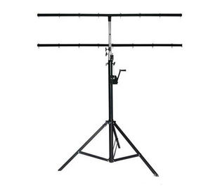 Photography Aluminum Truss Crank Stand For Studio Flash Light 1-1.8M