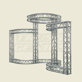 12*10*10M OEM High Loading Aluminum Stage Roofing Truss Systems With TUV and SGS