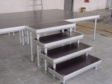 Night Bar Movable Stage Platform Aluminum Alloy 6061-T6 Easy Set Up