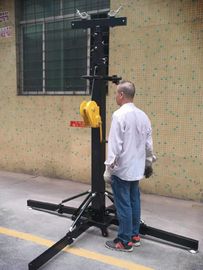 Crank Handle Heavy Duty Light Stand / Speaker Truss Lift Stand Telescopic Lifting Tower