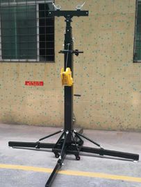 Heavy Duty 250 KG Lifting Tower / Crank Stand For Event Lighting Truss