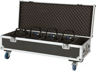 Black Moving Head Light Aluminum Tool Case Stage Platform Easy / Fexible