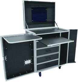 Square Aluminum Tool Cases / Customed Heavy Duty Equipment Case For Music Instrument