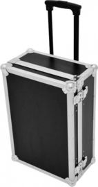 Square Portable Aluminum Tool Cases / Black Handle Equipment Case