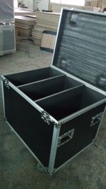 9 MM 6U 3 Partitions Flight Case For Cables ,  Aluminum Ata Flight Case