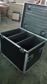 9 MM 6U 3 Partitions Flight Case For Cables ,  Aluminum Ata Flight Case