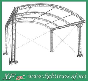 Heavy Duty Aluminum Spigot Truss Silver / Black for Stage Truss