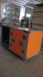 Plywood Custom Flight Cases , Dj Flight Case Mobile Display Case