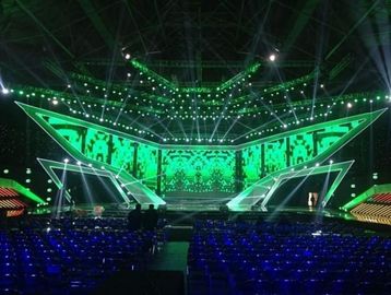 Silver Aluminum Truss System With Large Loading TUV 10m X 10m X 10m