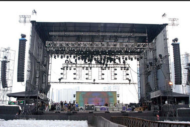 Line Array Sound System And Light truss System Lighting Truss System Silver