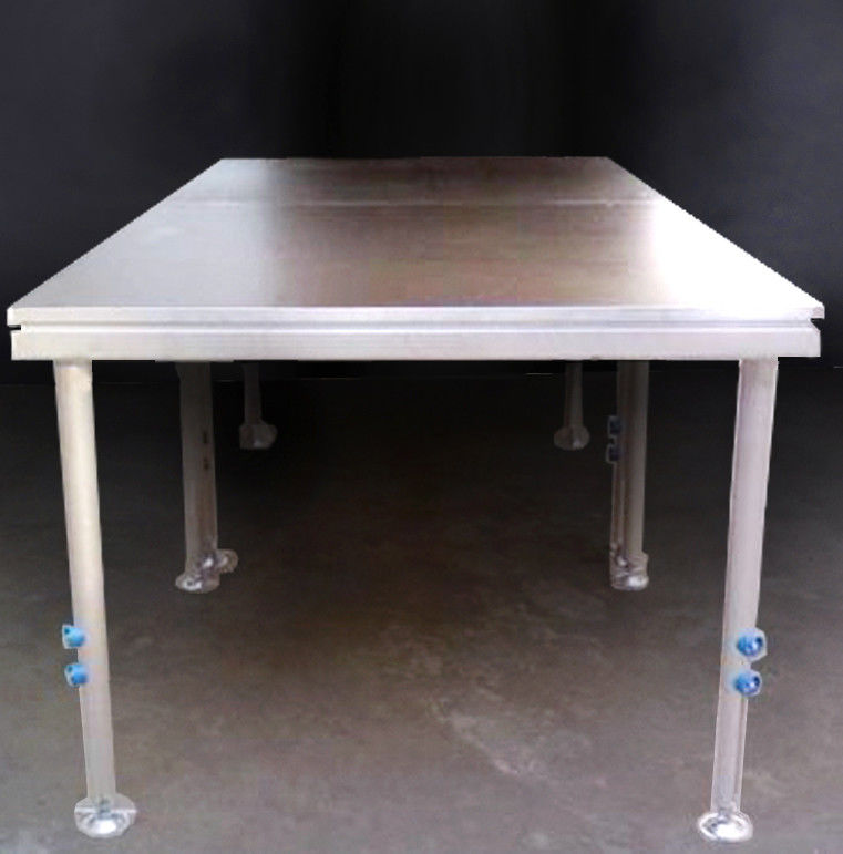 3 Level Adjustable Height 400KG Loading Capacity 4 X 8ft Anti-slip Waterproof Portable Stage Use in all kind of events