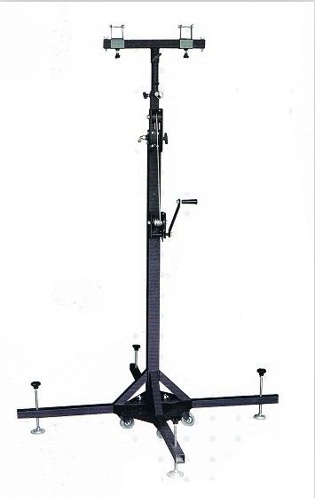 Easy Install 4m Light Weight Steel Truss Lifts Tower Crank Stands For Event Lighting Truss