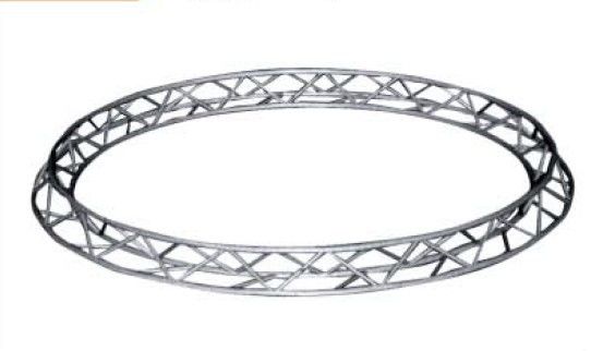 300*300mm  4M Diamater Triangle Circular Truss For Ladder Truss , Aluminum 6082-T6